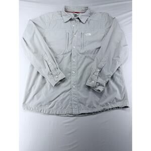 The North Face Men's Long Sleeve Pinstripe Hiking Shirt - Size Large